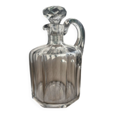 Flacon à whisky en cristal de Baccarat ancien, Malmaison - Circa1900