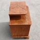 Pair of Art Deco bedside tables renovated in ash, 1930s.