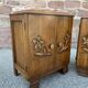 Pair of vintage Art Deco bedside tables from the 1950s