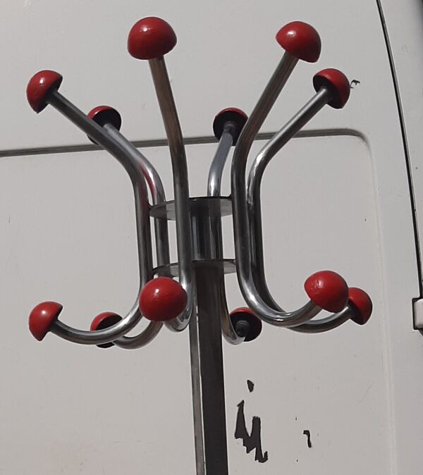 Porte manteau perroquet