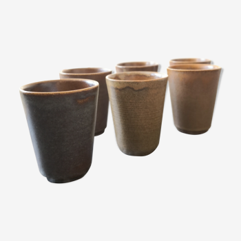 Old sandstone Digoin x 6 cups