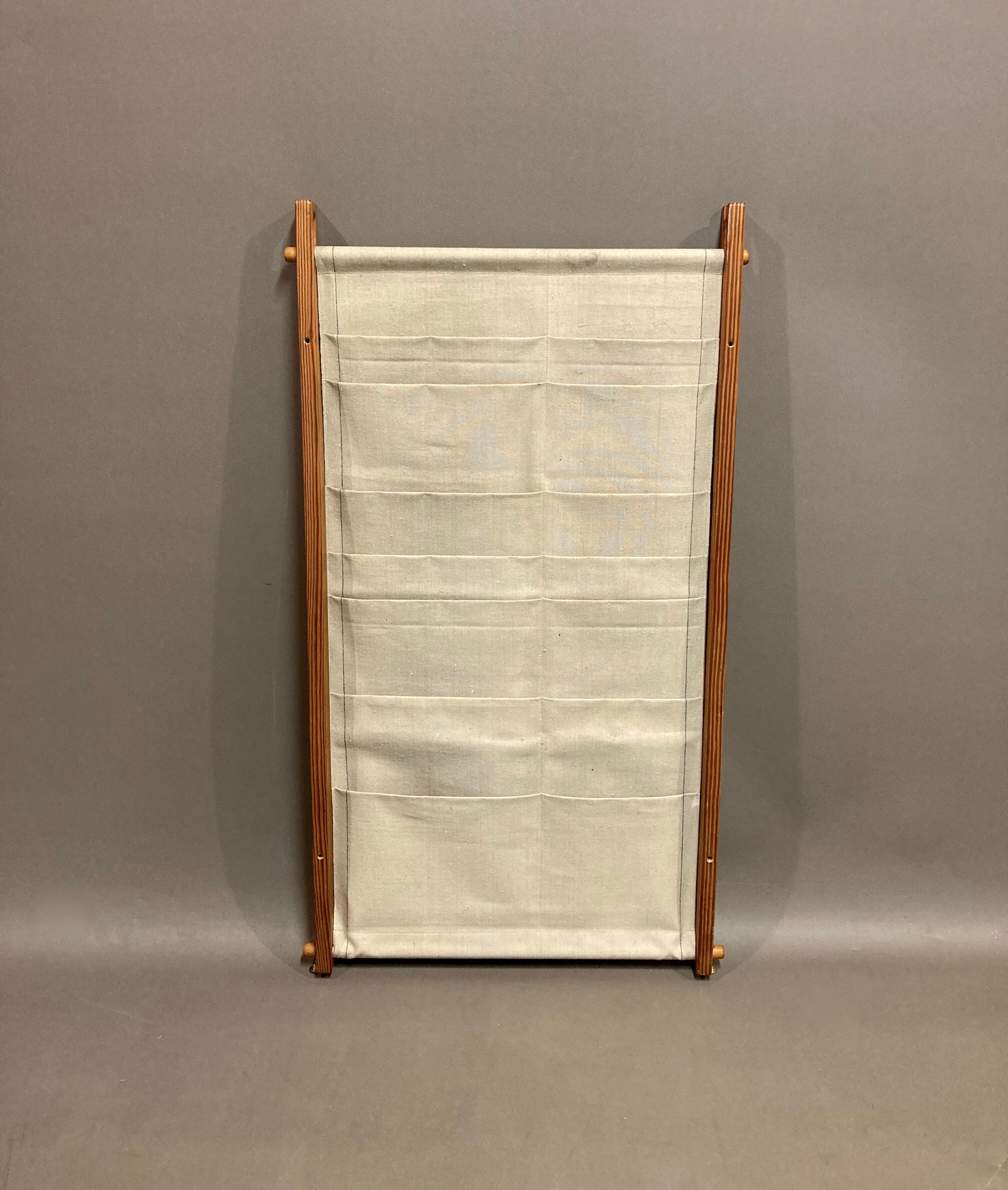 Scandinavian design magazine holder 1960