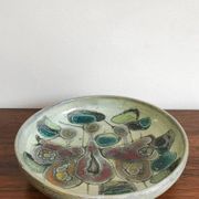 Centre de table en céramique italienne de Lega Faenza, années 1960.
