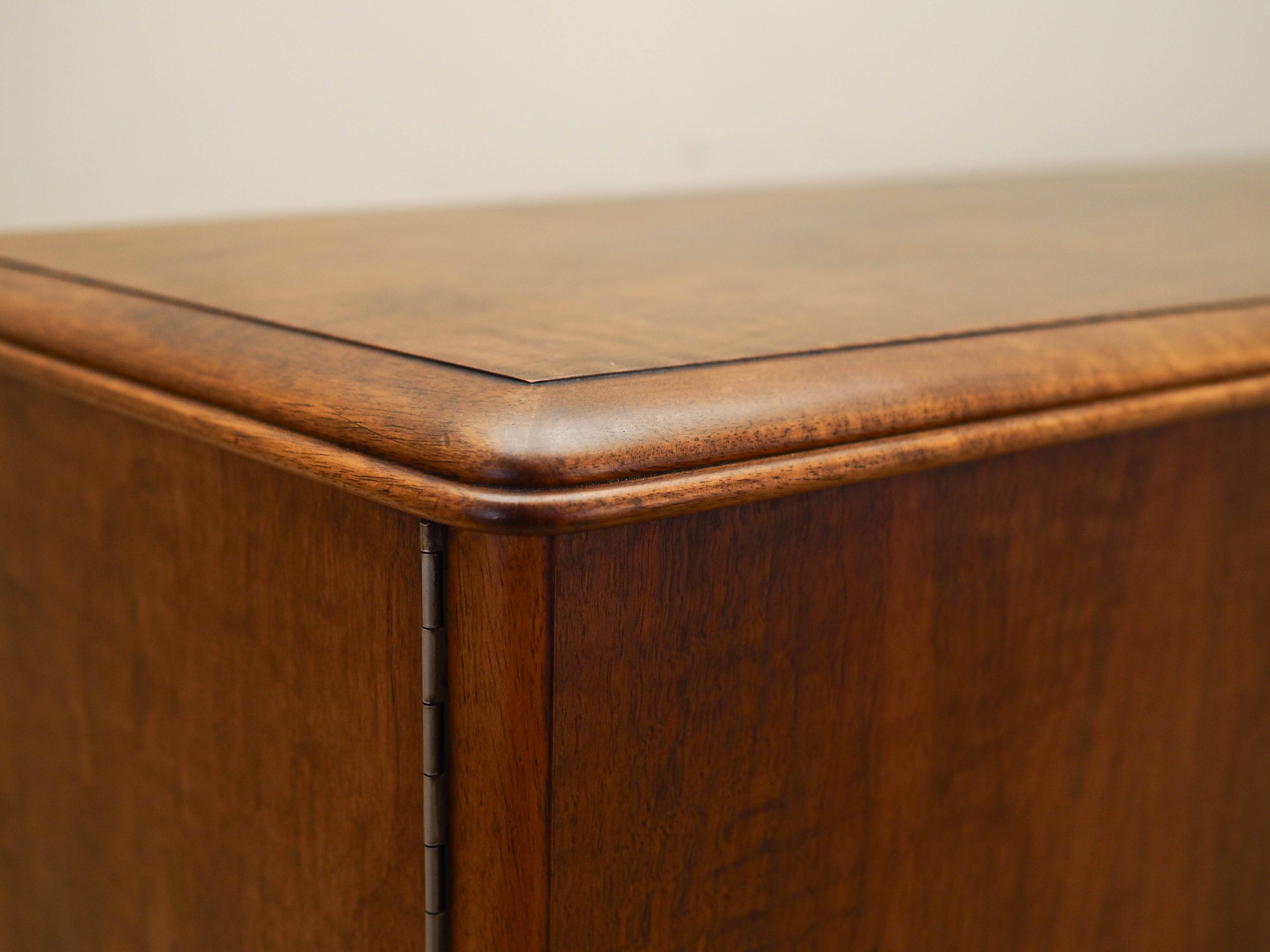 Walnut sideboard, Danish design, 1960s, production: Denmark