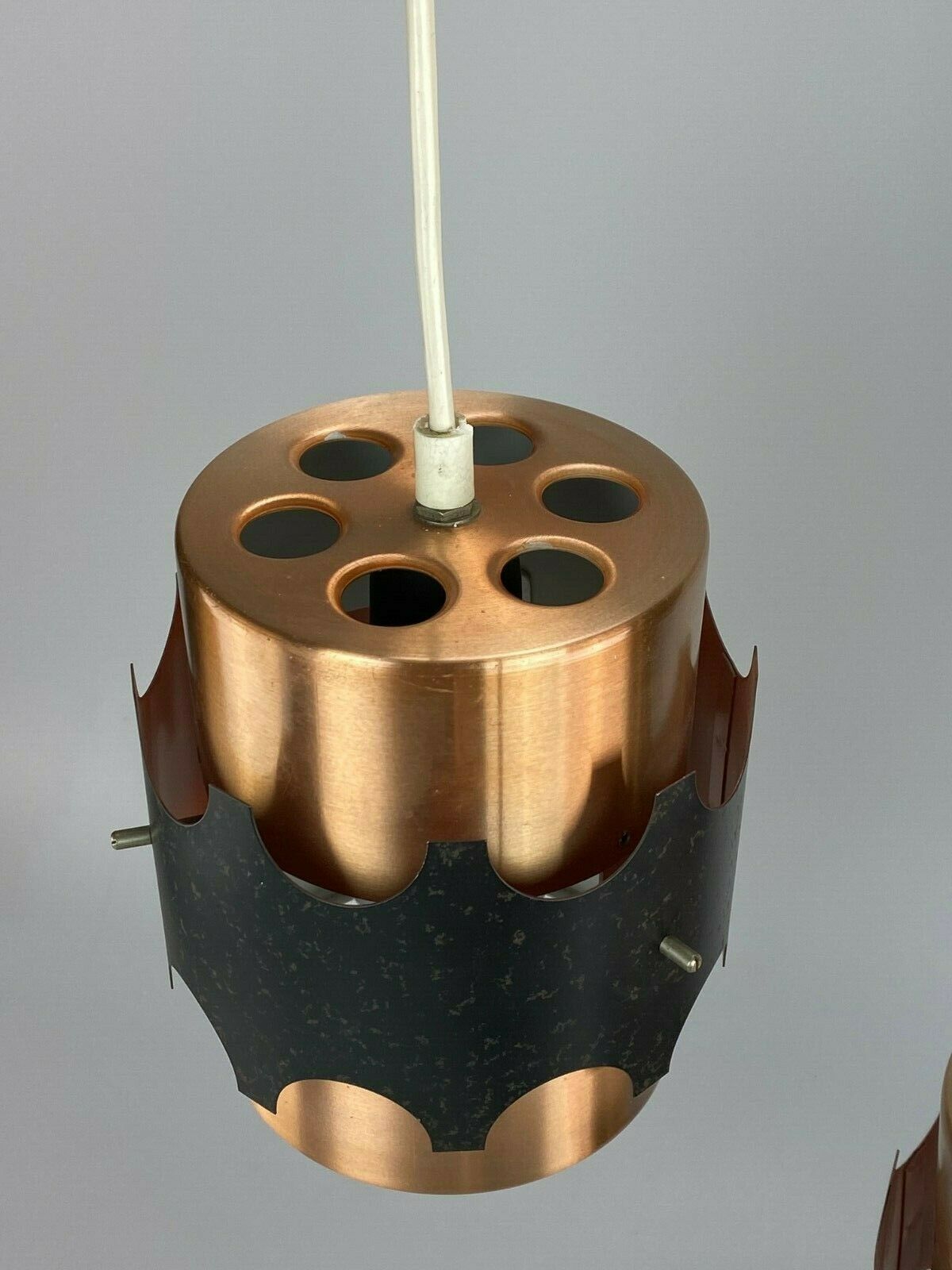 60s 70s lamp light ceiling lamp cascade lamp metal space age design