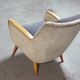 Bi color armchair of the 59/60