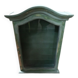 Cabinet showcase collection wood patinated paint
