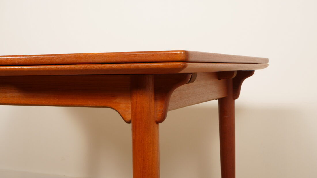 Vintage dining table | Omann Jun No. 50 | Teak | Extendable