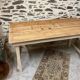 Rustic wooden table
