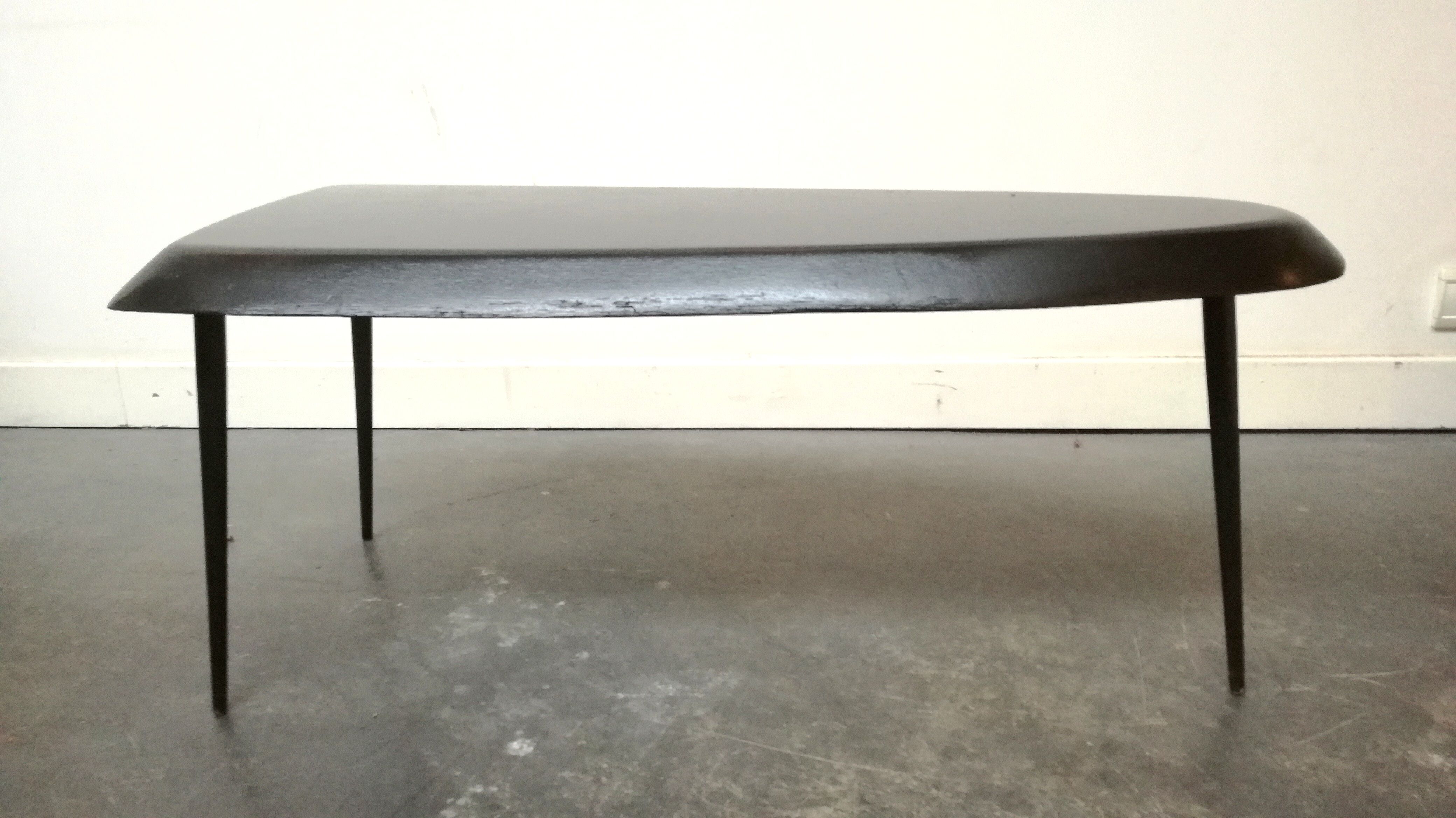 Wooden coffee table 1950s