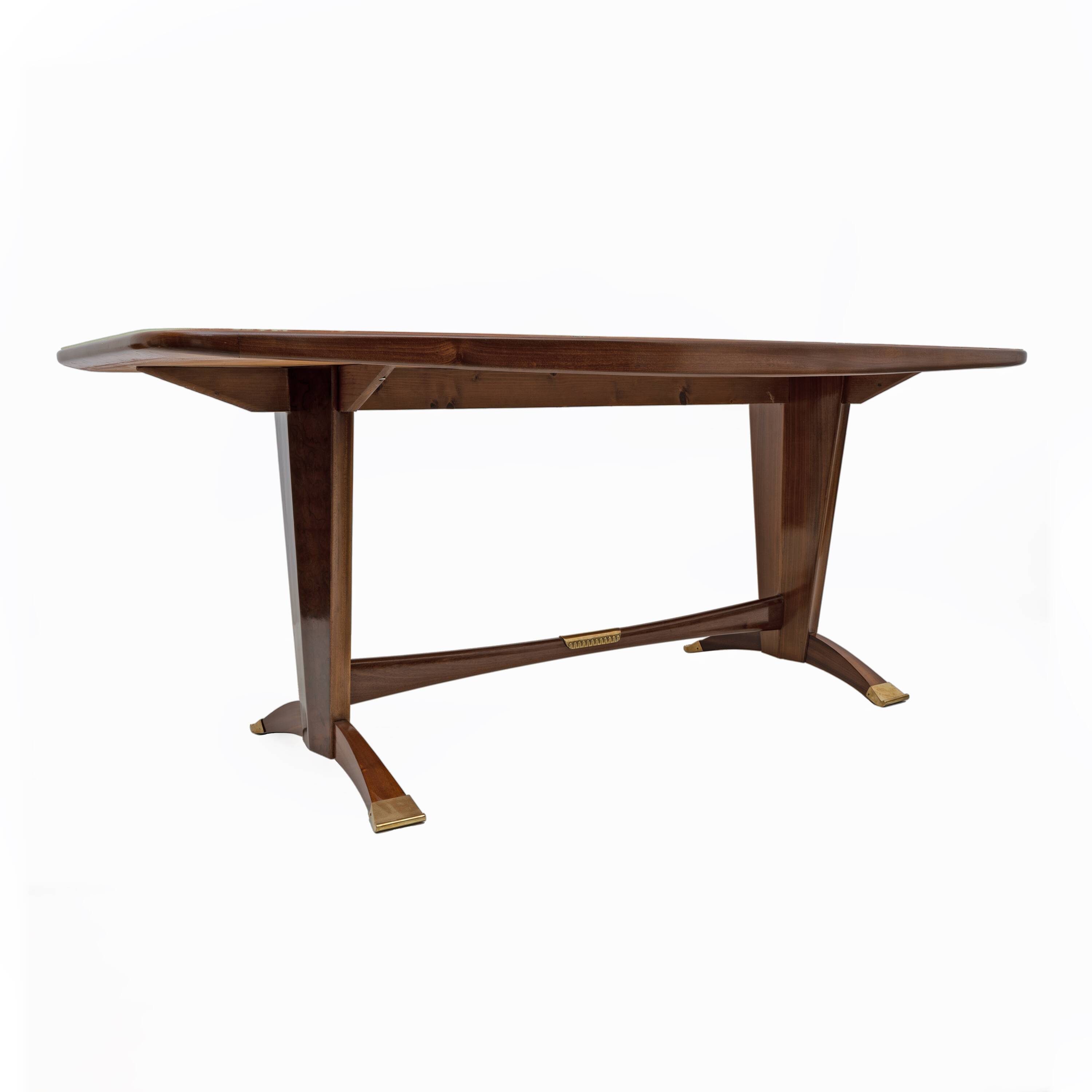 Italian Mid-Century Modern Dining Table Attributed to Paolo Buffa, 1950s