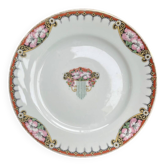 12 assiettes à dessert porcelaine