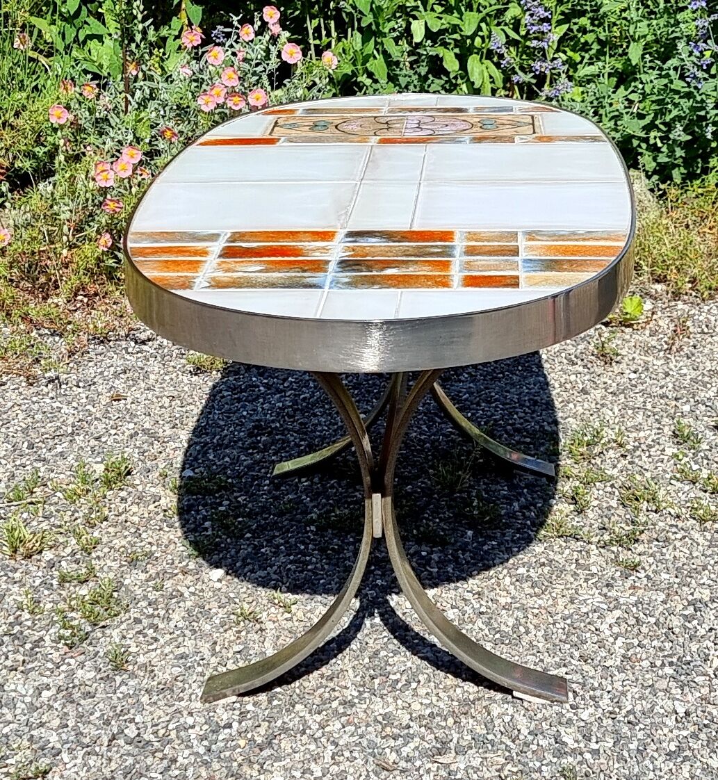 Coffee table Jean Gregorieff 70s