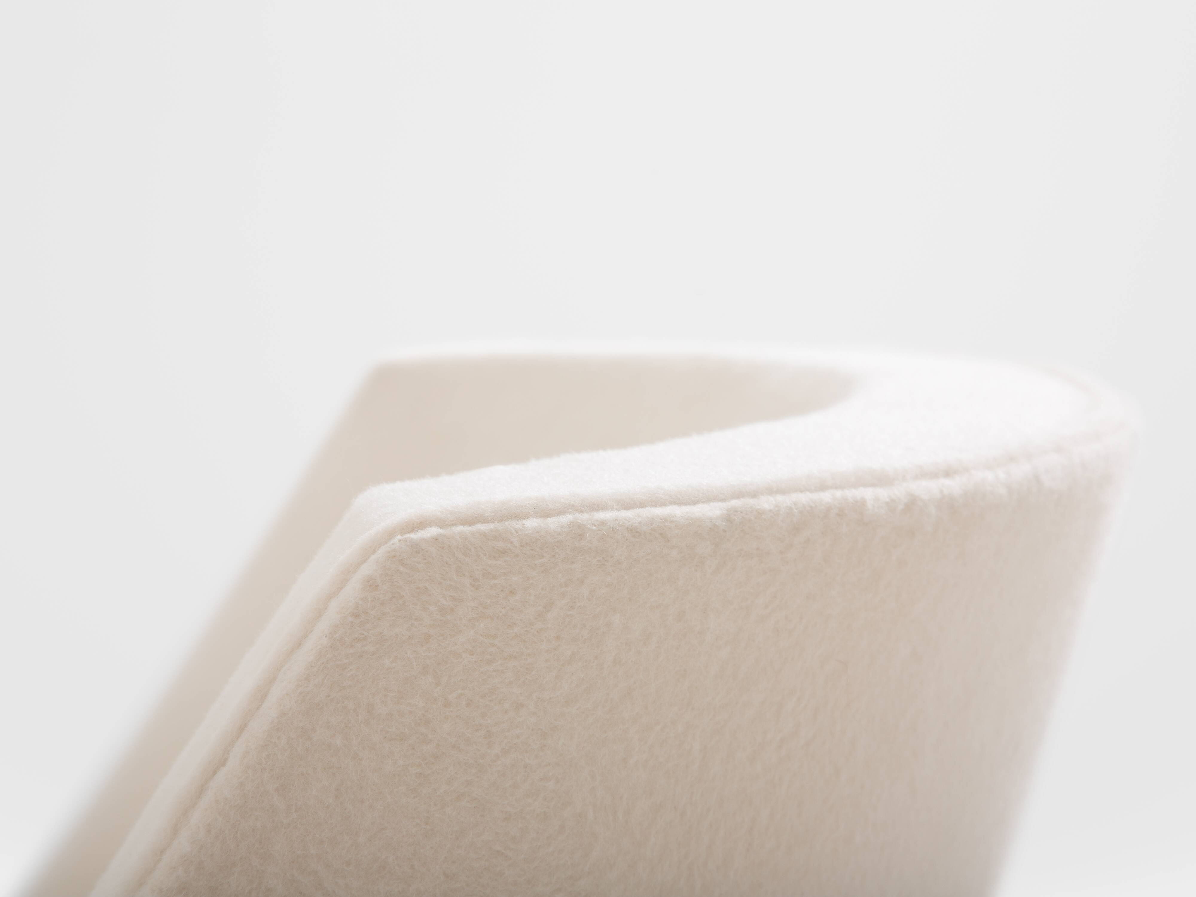 Louis Sognot pair of modernist armchairs in walnut and alpaca, 1927