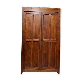 Parisian wardrobe in solid wood