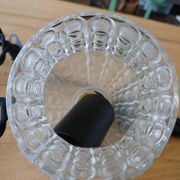 1 suspension/ baladeuse vintage en verre