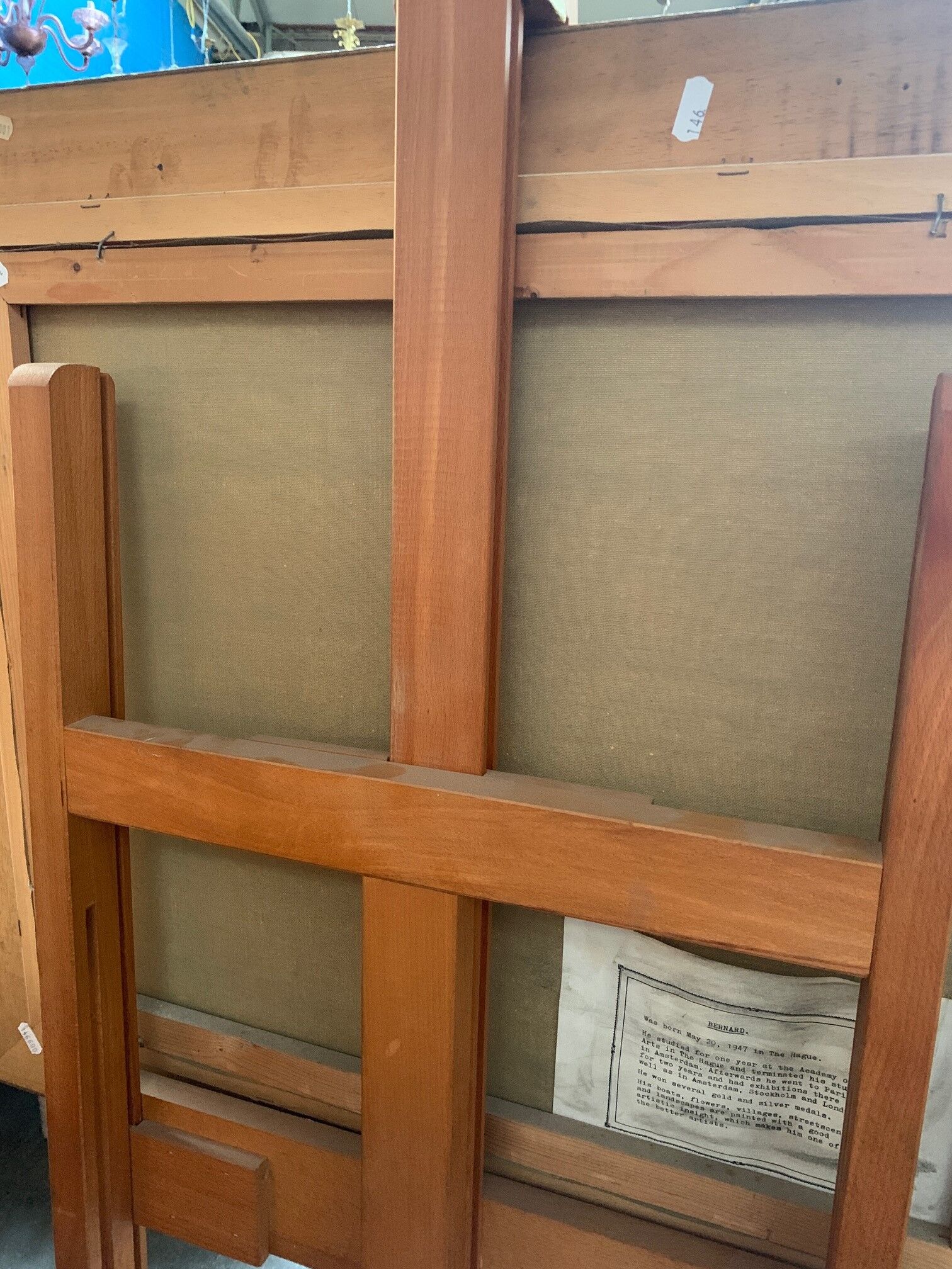 Bernard "North Sea". Oil on canvas.