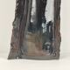 "Brutalist" ceramic vase