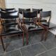 6 vintage rosewood chairs from the 60s