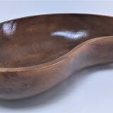 Monoxyl cut bean shape solid wood design