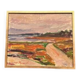 Original Swedish Oil on Canvas – “Coastal Landscape” by Gunnar Stenqvist