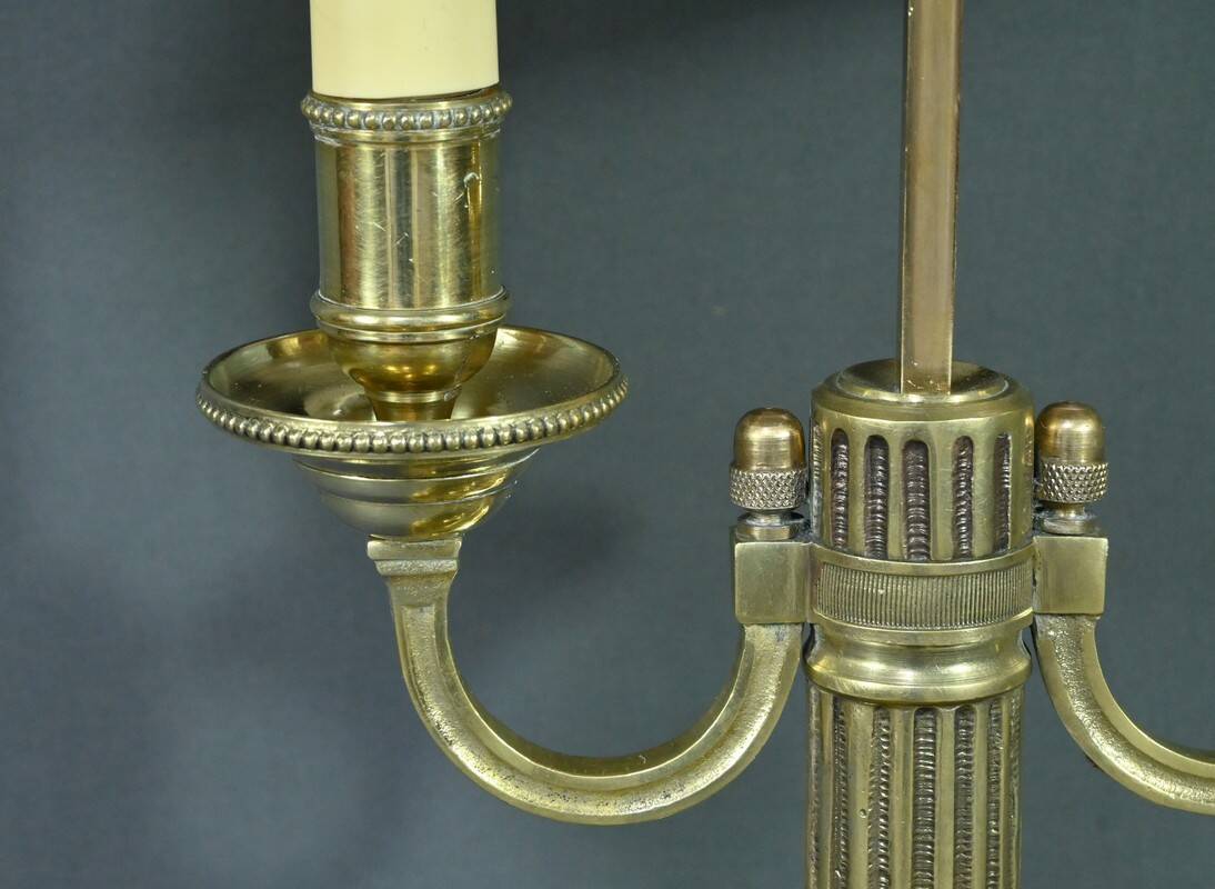 Lampe Bouillotte à 2 Lumières – Début XXe