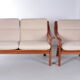 Vintage Danish Design Sofa and Armchair, 1960s