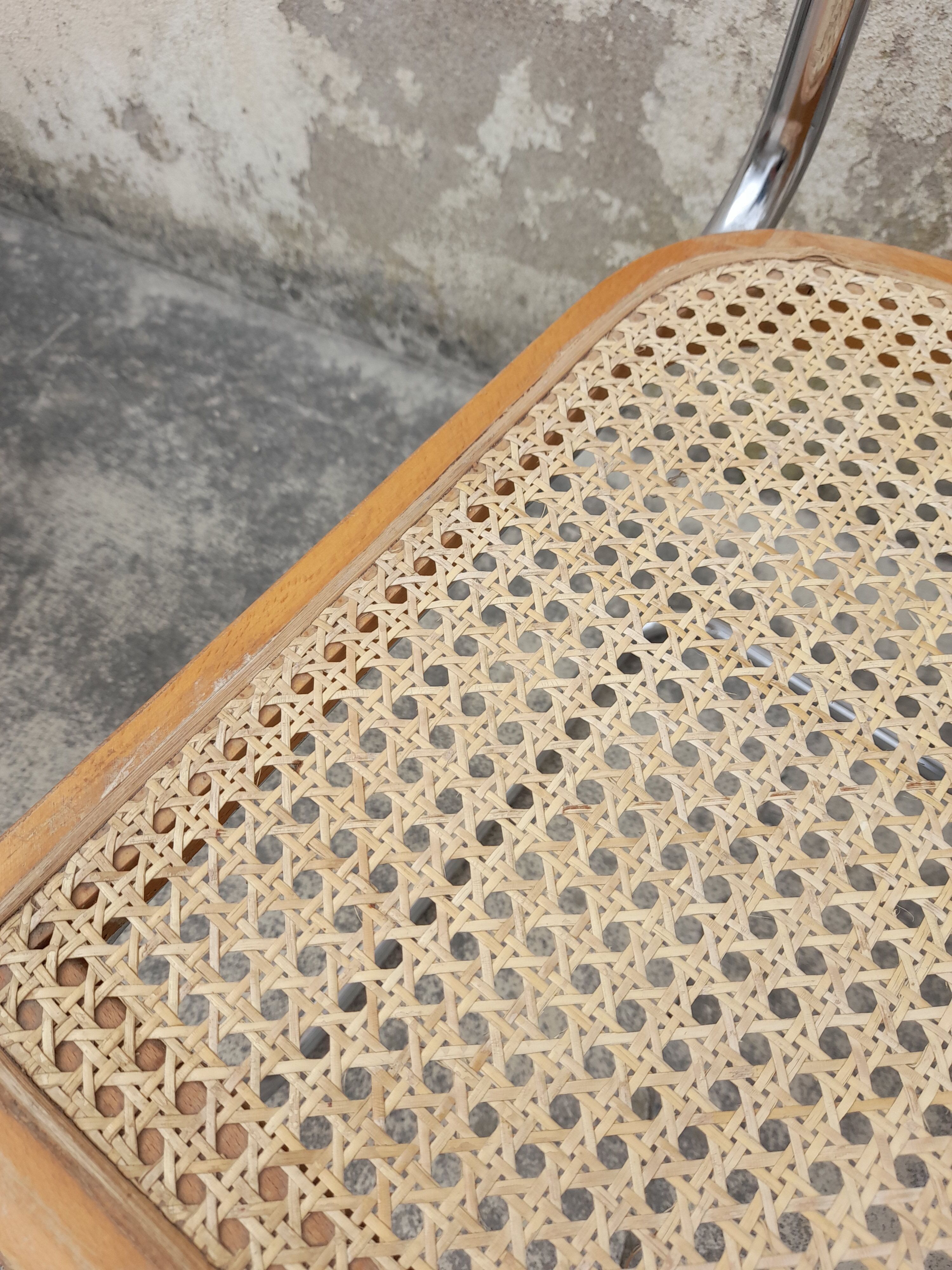 Pair of chairs B32 Marcel Breuer italy