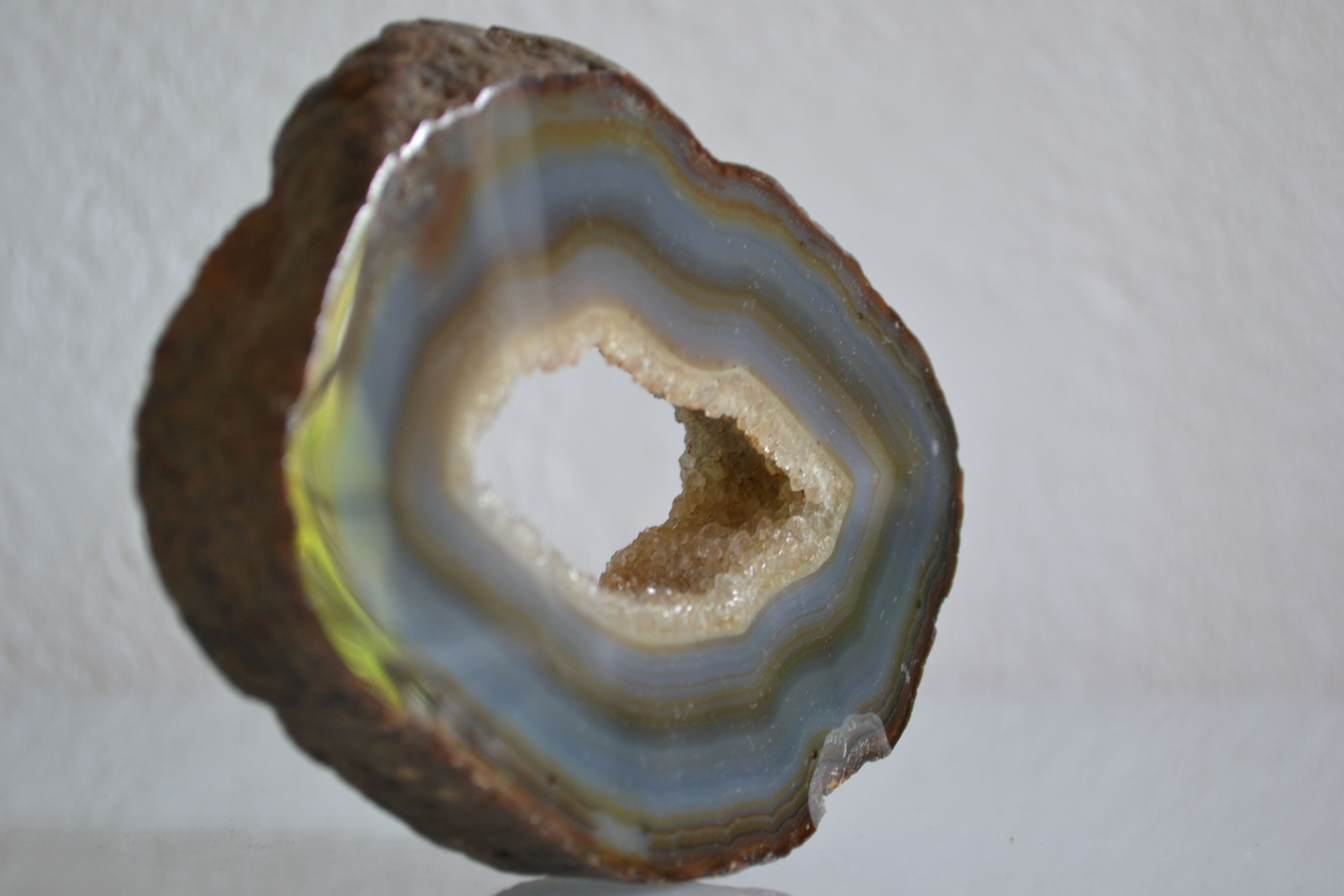 Agate paperweight