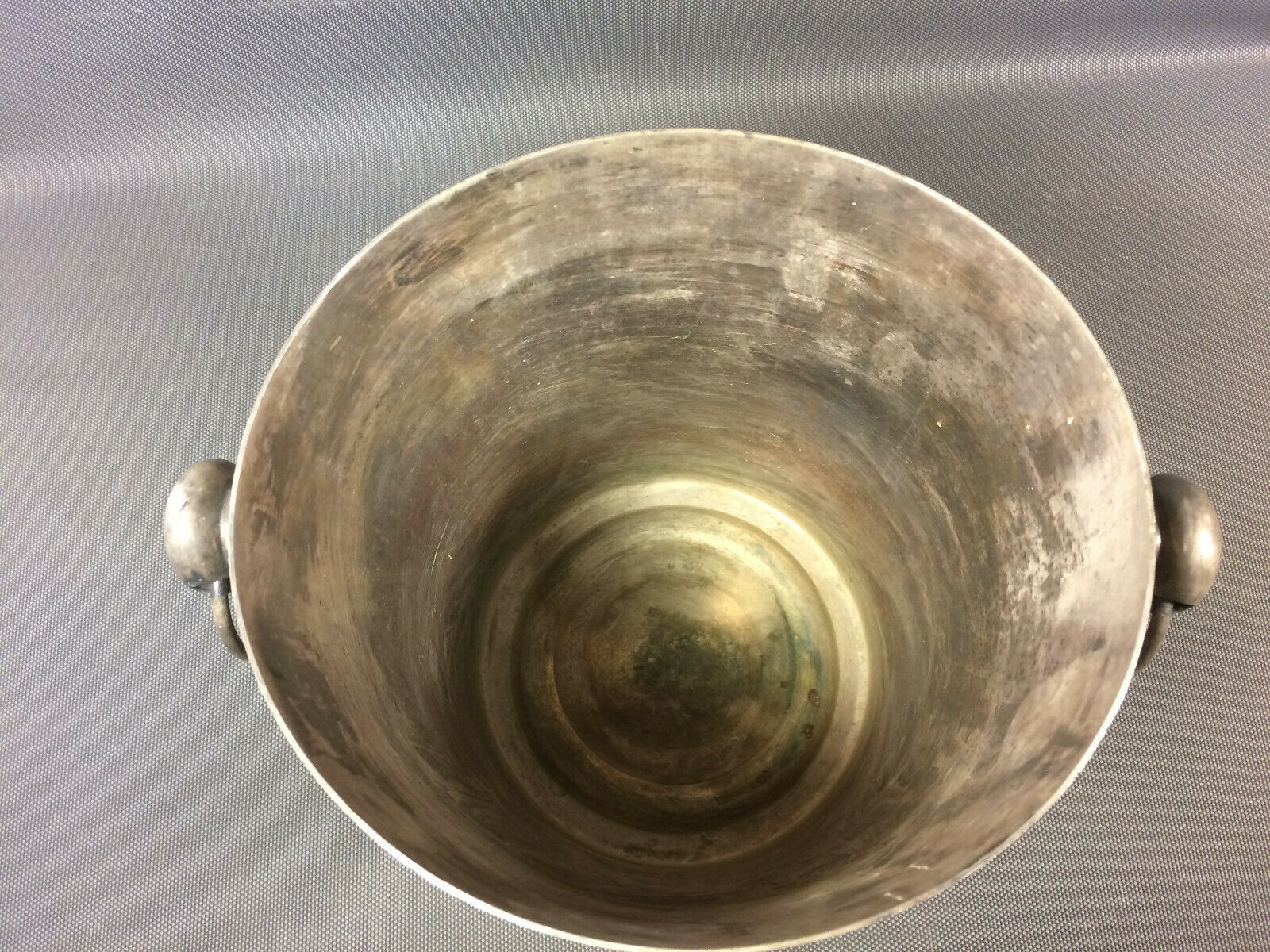 Vintage metal champagne table decoration bucket