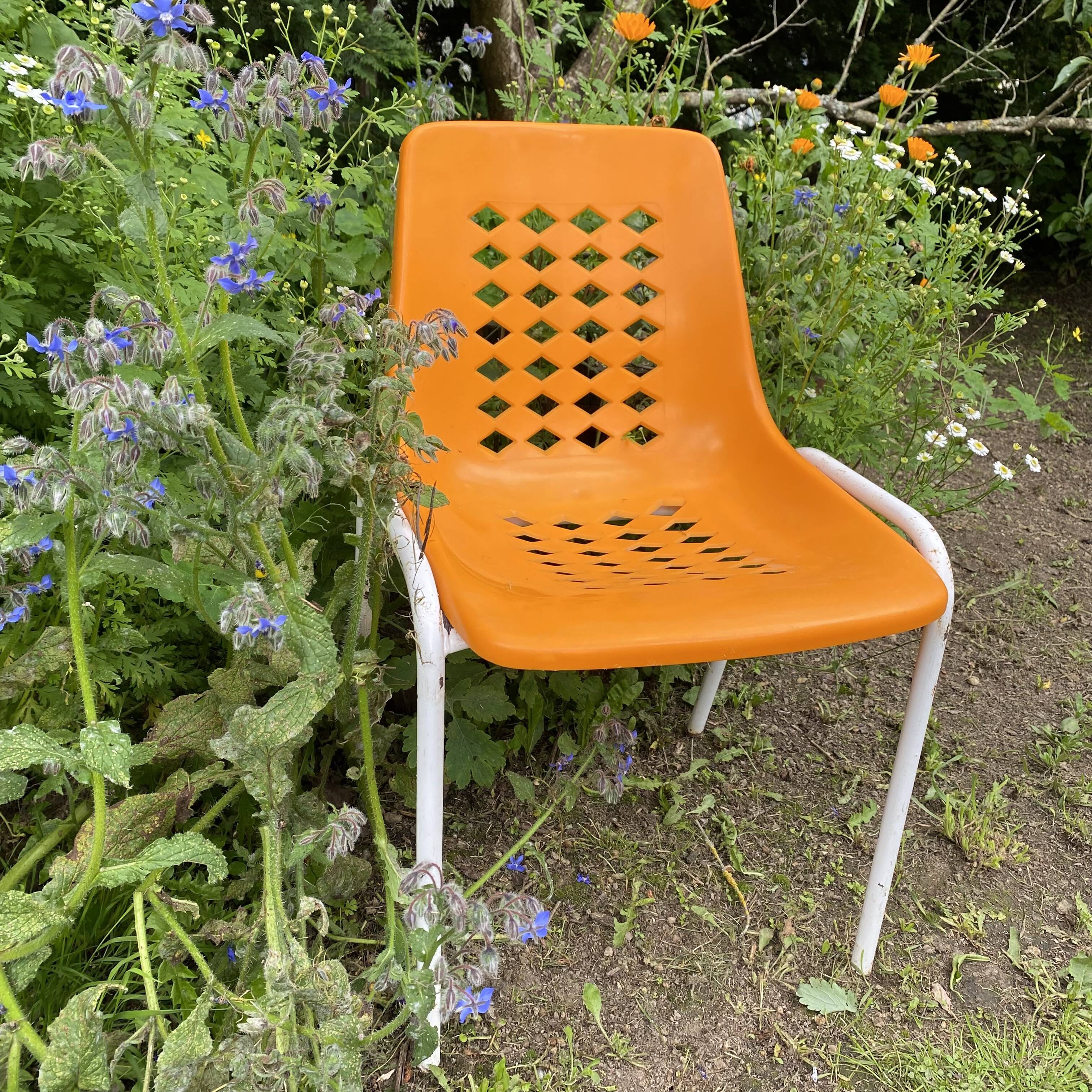 Bar terrace chairs, 70s