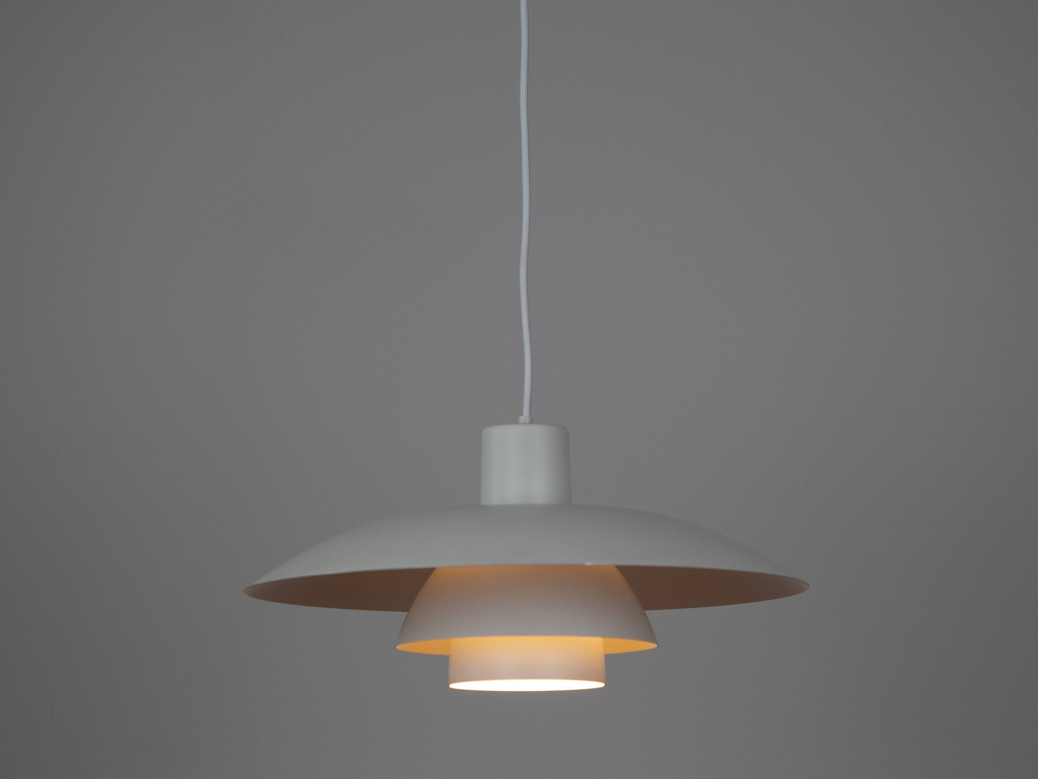Lampe suspendue vintage danoise PH 4/3 par Poul Henningsen, Louis Poulsen, 1966