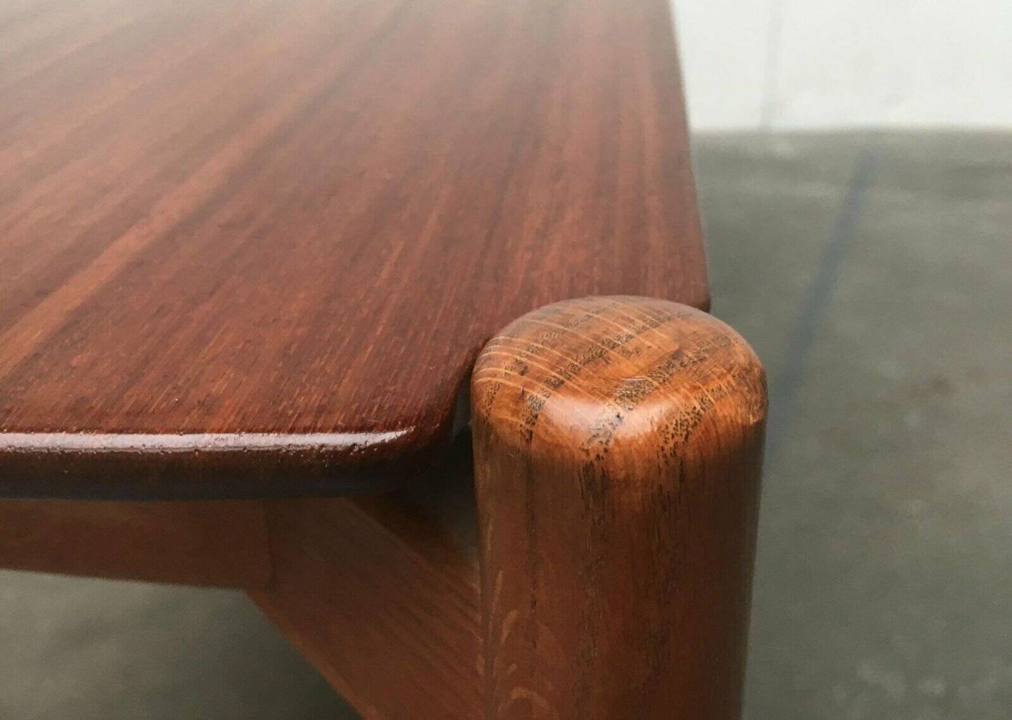 Mid-Century German coffee table series 400 in teak by Hartmut Lohmeyer for Wilkhahn, 1950s.