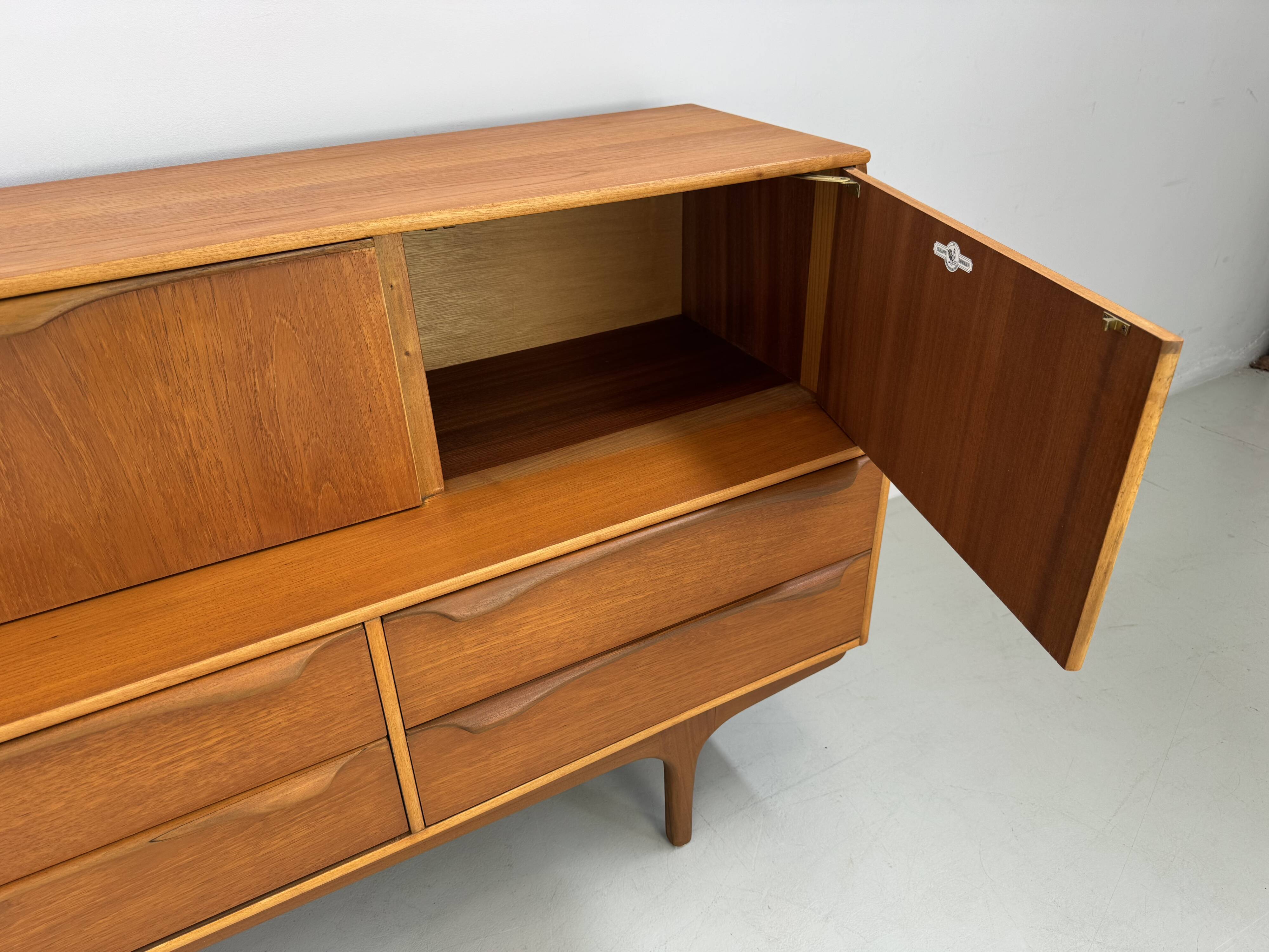 Unique designer sideboard from the 1960s  by Sutcliffe Todmorden.