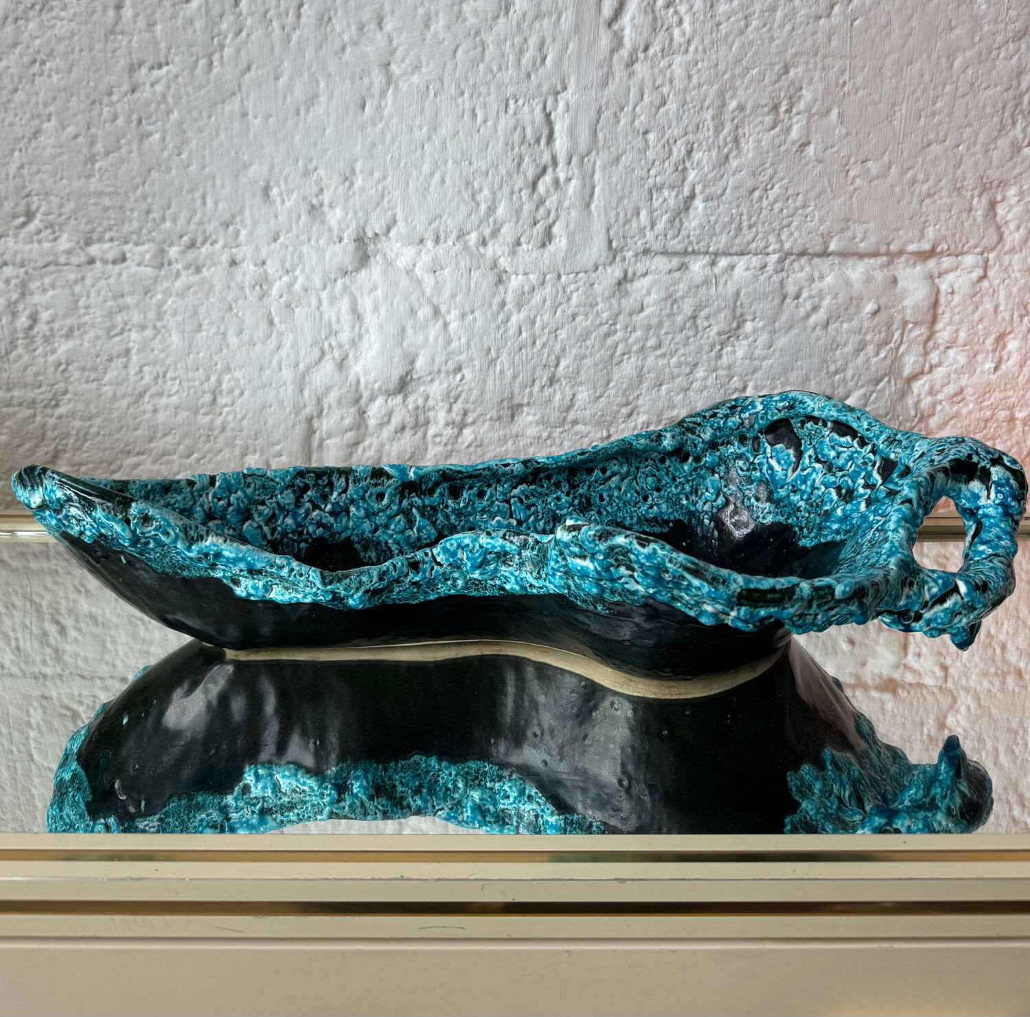 Large ceramic trinket tray from Luc Vallauris, 1960s