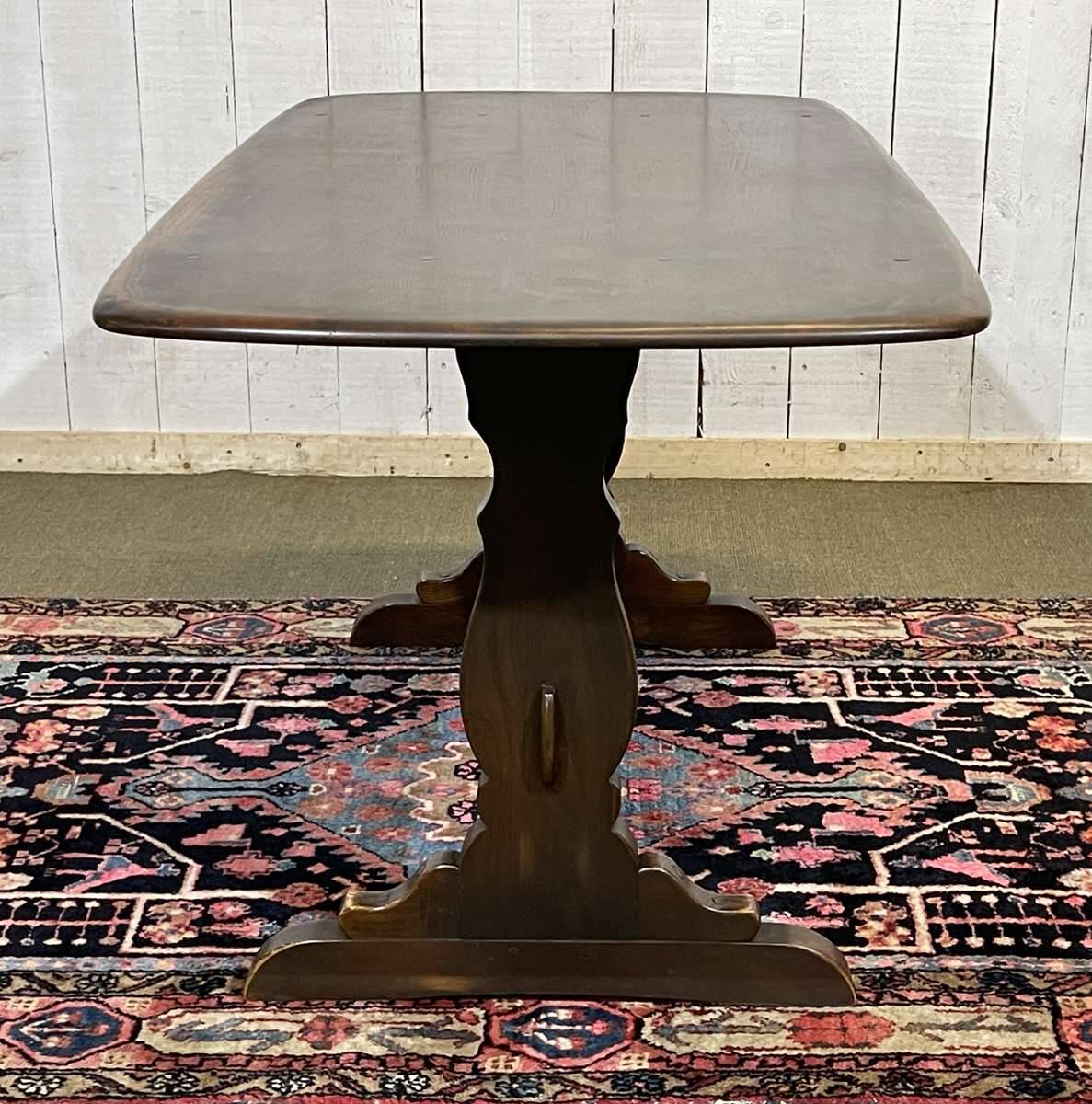 Ercol table in elm from the 1970s