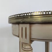 Guéridon réchampi de style Louis XVI
