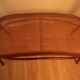 Bench n°18 curved wood