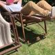 3 Ocean liner deck chairs