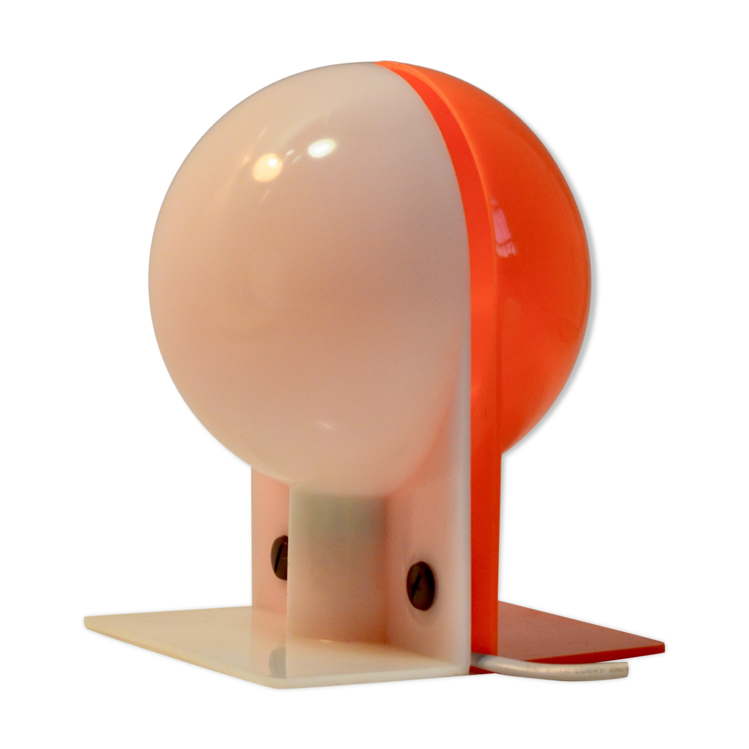 Lampe de table Harvey Guzzini Sirio, années 1970
