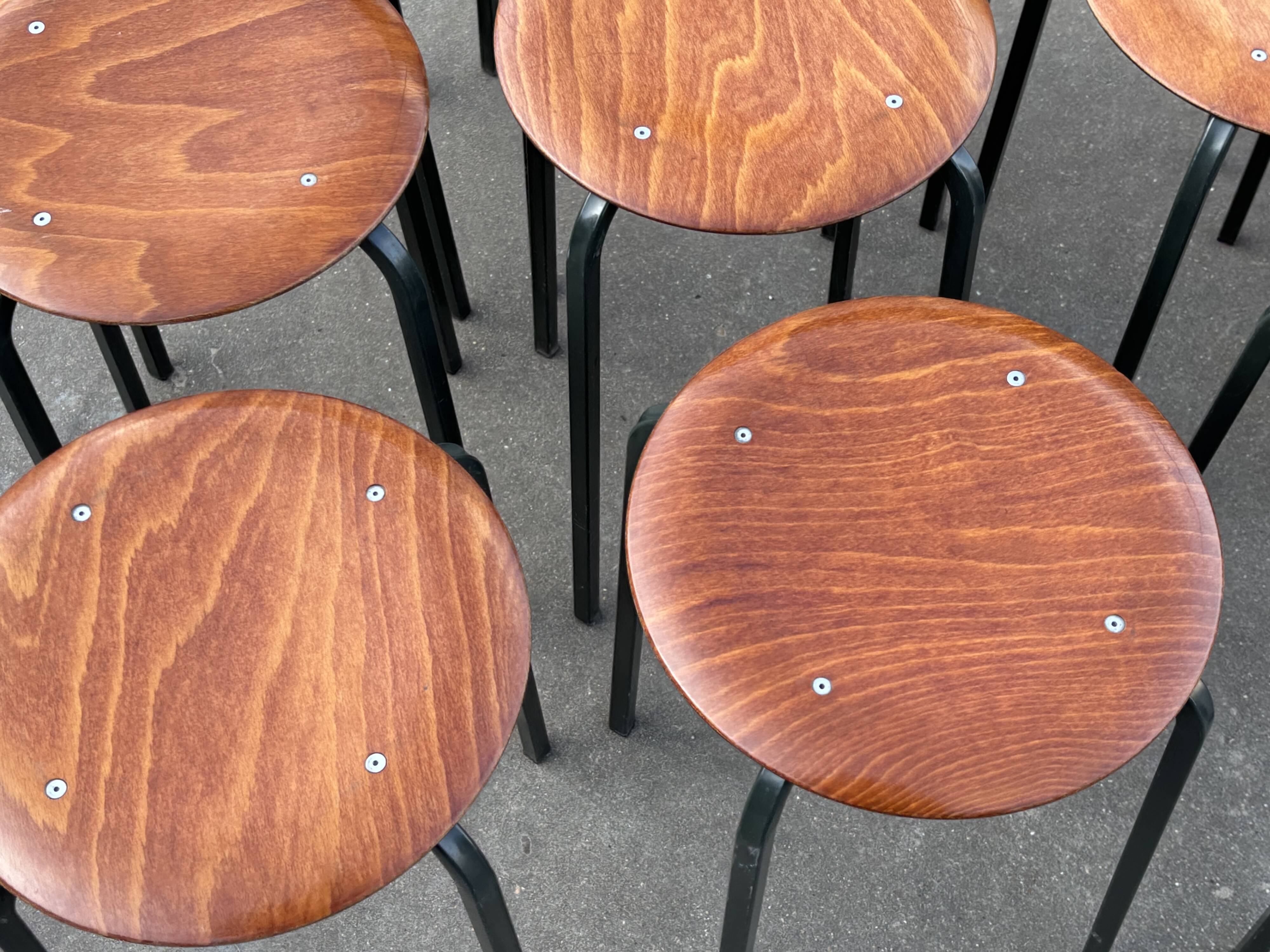 Vintage stool - Eromes Marko - 60s minimalist dutch design