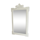 Miroir fin 19ème avec fronton décoré. 160x90.