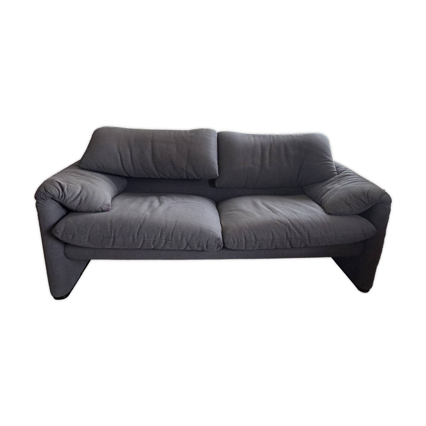 Vintage Cassina two-seater sofa