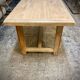 Solid wood dining table