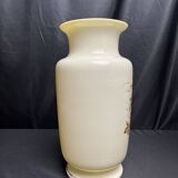 Large hand-painted porcelain vase, 20th century