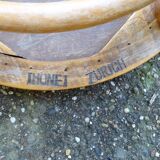 Thonet stools 1930, wooden sitting bistro