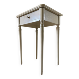 Antique bedside table with 1 drawer