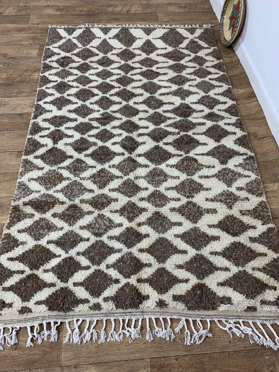 Handmade Moroccan Berber rug 242 X 142 CM