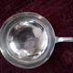 Old ladle silver metal monogram