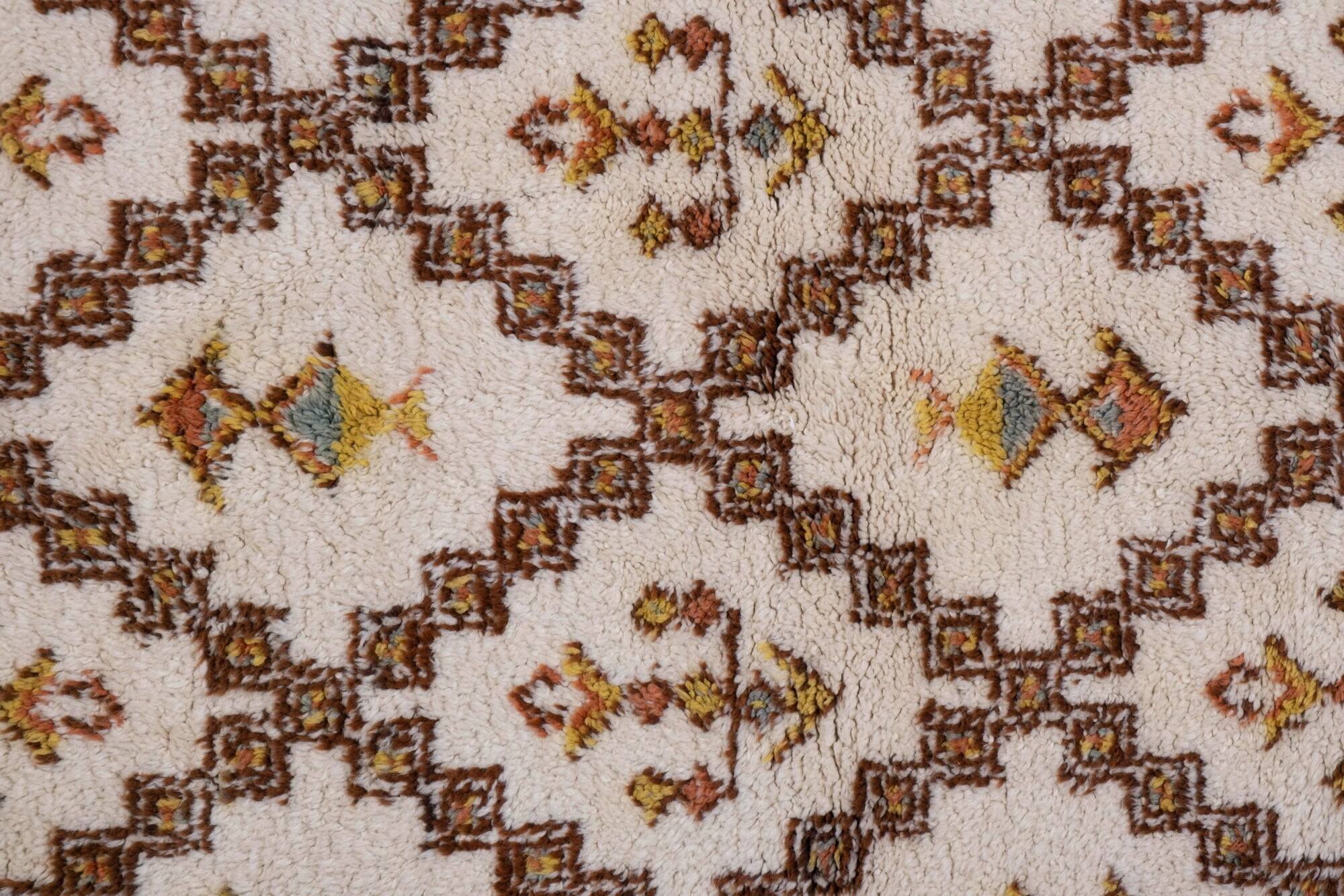 Vintage Turkish rug handmade 168x237 cm